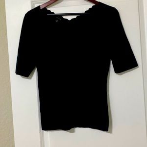Talbots short sleeve dressy sweater